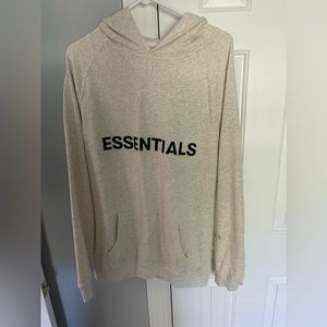 Gray essentials, fear of God hoodie - Rep